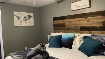 3 habitaciones, wifi y ropa de cama