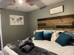 3 habitaciones, wifi y ropa de cama 