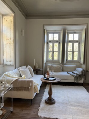 Living area - Welcome to Villa Rosa, a historic renovated home  ~in an ancient spa village   (Monchique)
