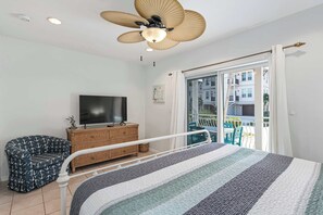 2 bedrooms, travel crib, WiFi, bed sheets