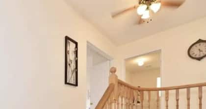 A semi detached 3 bedroom house