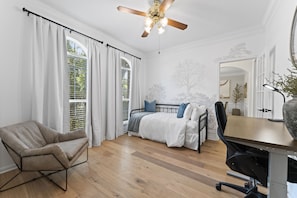 4 bedrooms, iron/ironing board, travel crib, WiFi