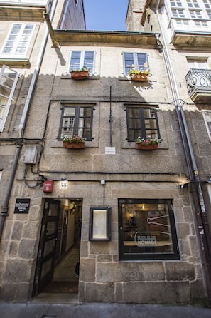 Fachada de la propiedad