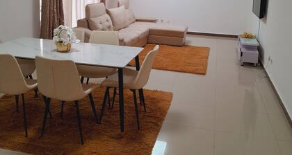 Clean, 24/7 security, beautiful, quiet &
close to the new International Airport