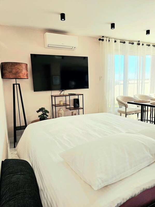 2 camere, ferro/asse da stiro, culla da viaggio, Wi-Fi gratuito