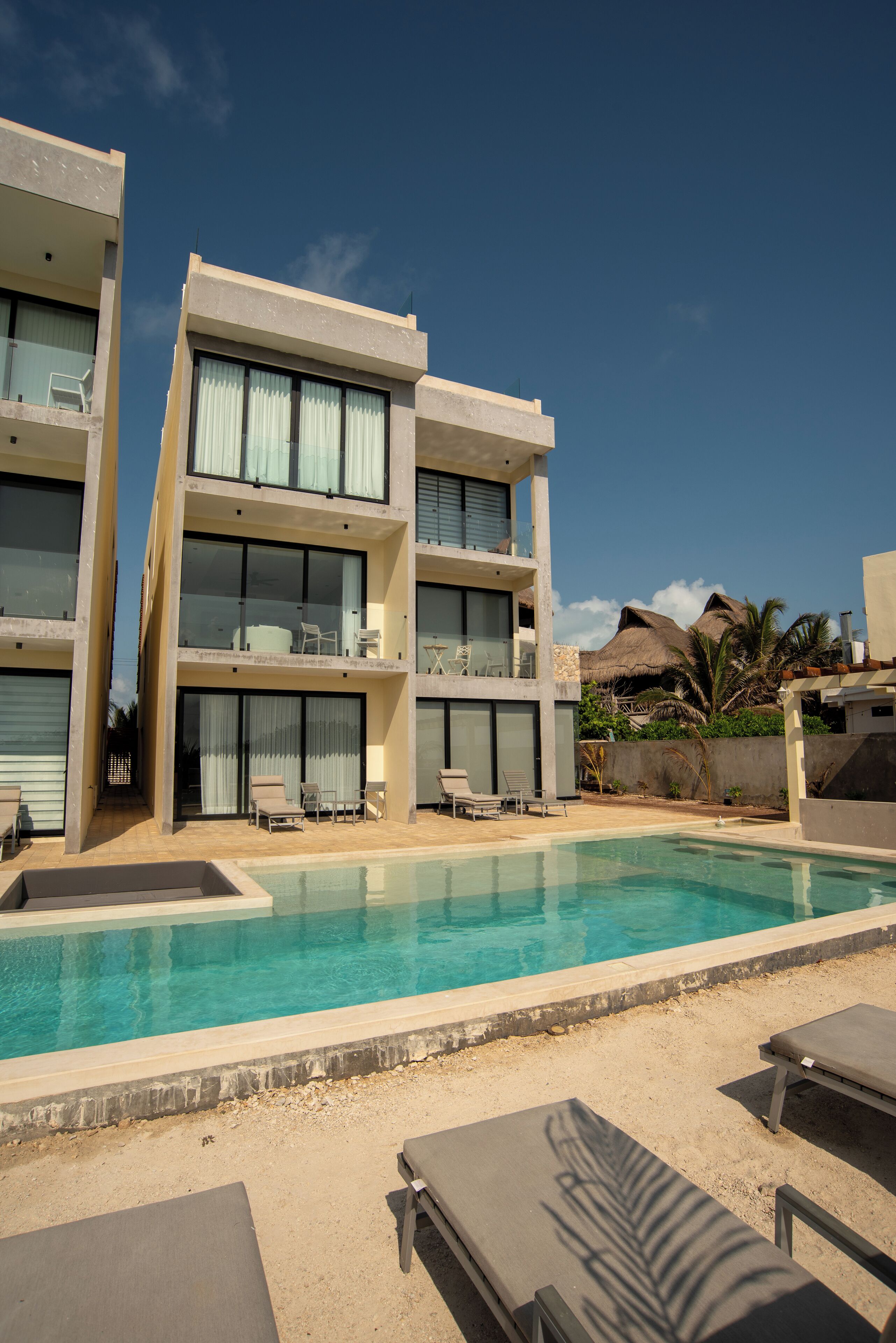 Alberca al aire libre 