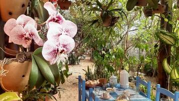 Opções para refeição ao ar livre