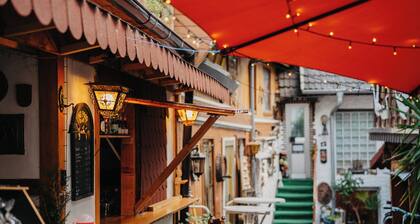 Doppelzimmer Weinrebe mit Kochnische an der SĂŒdliche WeinstraĂe