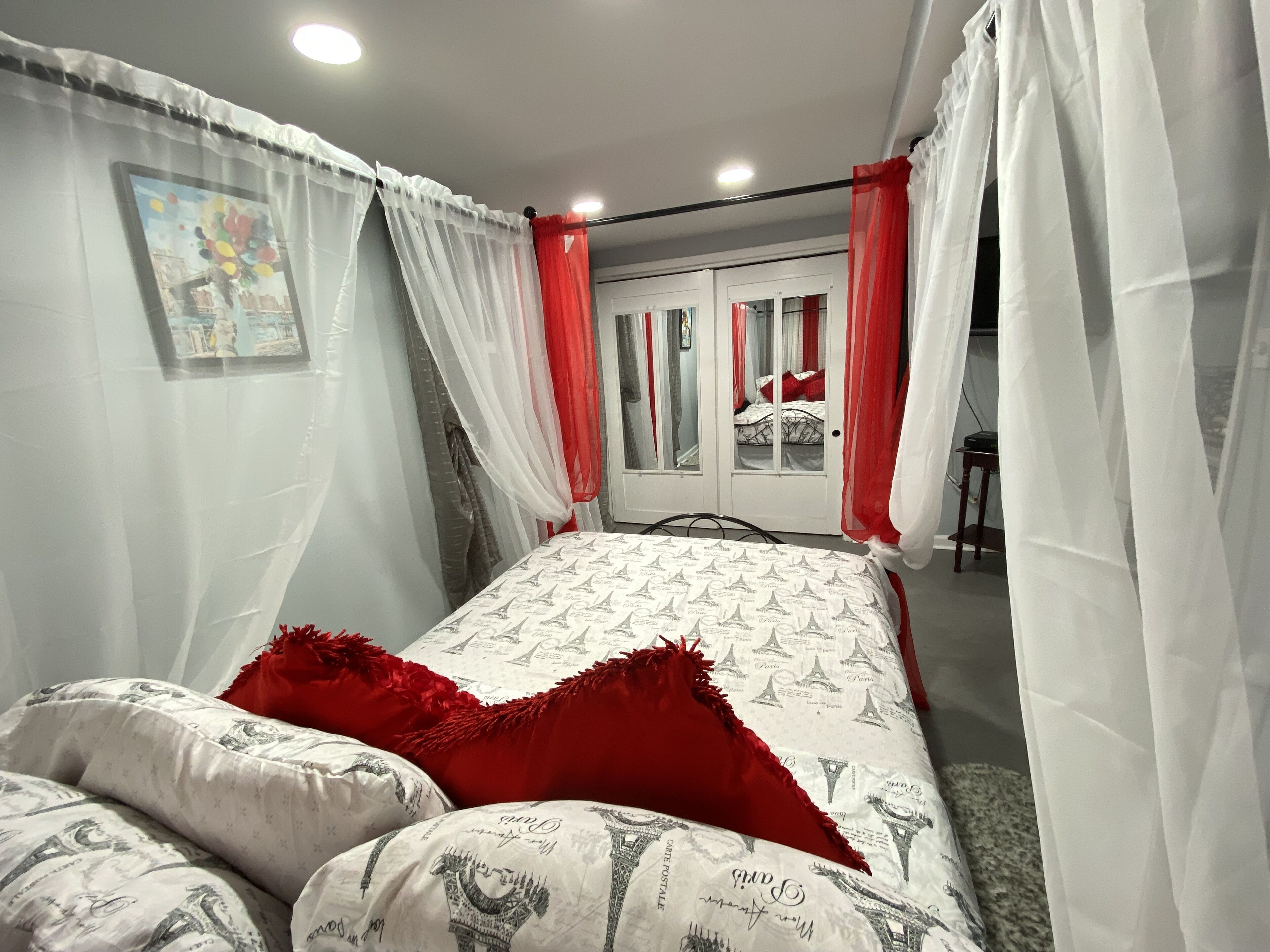 1 間睡房、熨斗/熨衫板、Wi-Fi、床單