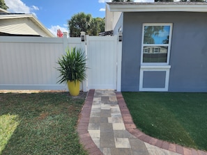 Enceinte de l’hébergement