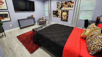 1 Schlafzimmer, Bügeleisen/Bügelbrett, kostenloses WLAN, Bettwäsche