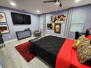 1 bedroom, iron/ironing board, free WiFi, bed sheets