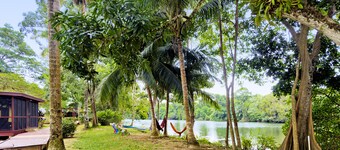 Gorgeous Studio Cabin located on the tropical Banks of the Sittee River