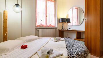 1 makuuhuone, vuodevaatteet