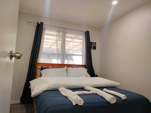 5 soverom, strykejern/-brett, wi-fi (inkludert) og sengetøy