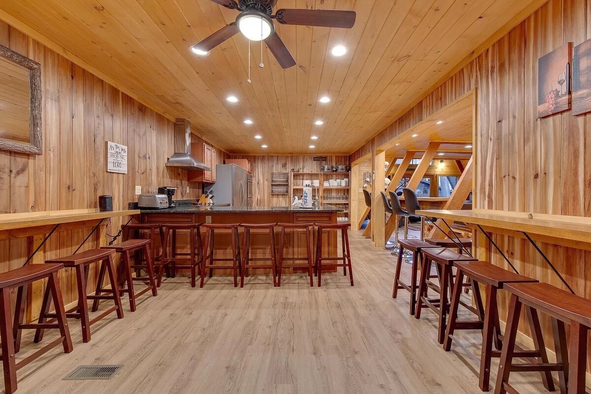 Photo 47 of So many bedrooms! Gatlinburg's best group cabin! Fire pit / hot tub / game room!