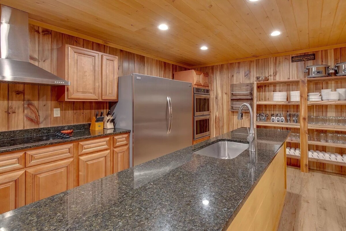 Photo 49 of So many bedrooms! Gatlinburg's best group cabin! Fire pit / hot tub / game room!