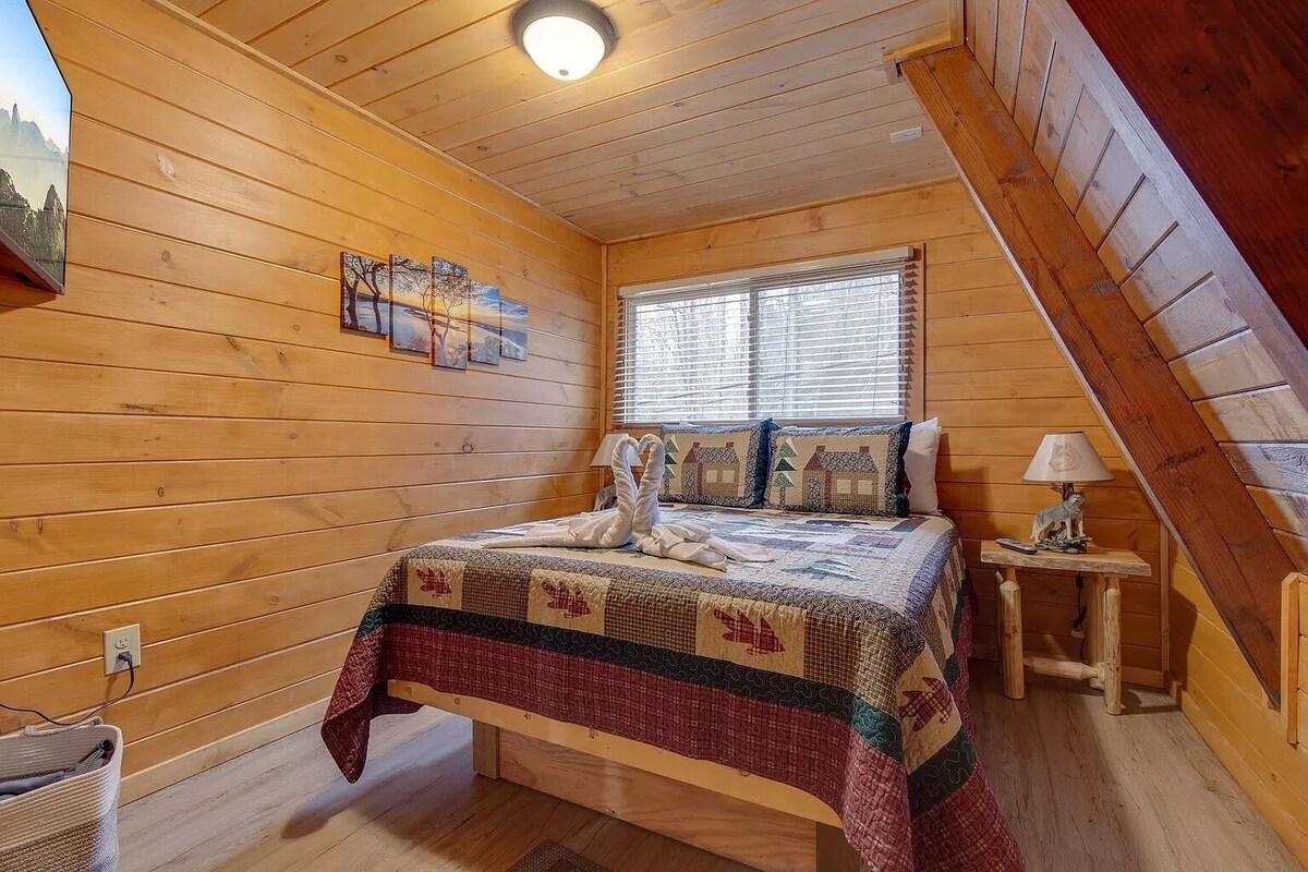 Photo 59 of So many bedrooms! Gatlinburg's best group cabin! Fire pit / hot tub / game room!