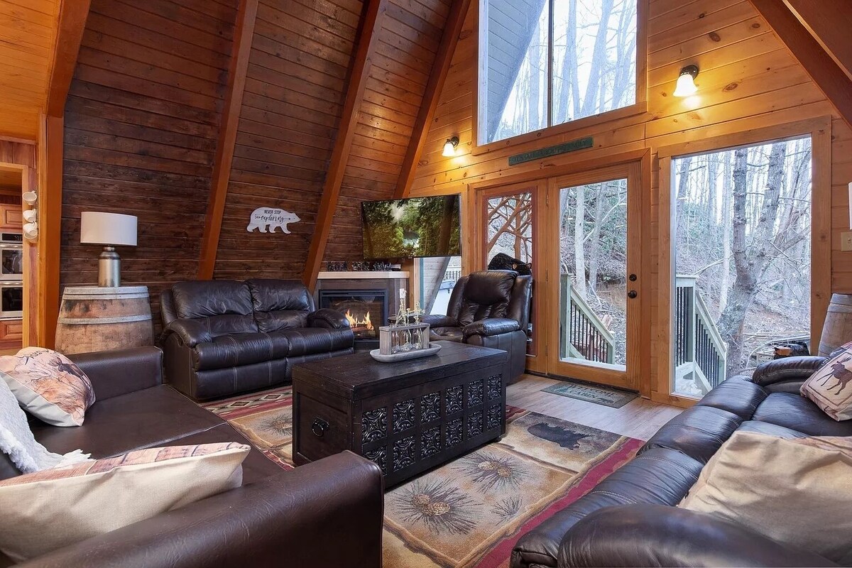 Photo 53 of So many bedrooms! Gatlinburg's best group cabin! Fire pit / hot tub / game room!