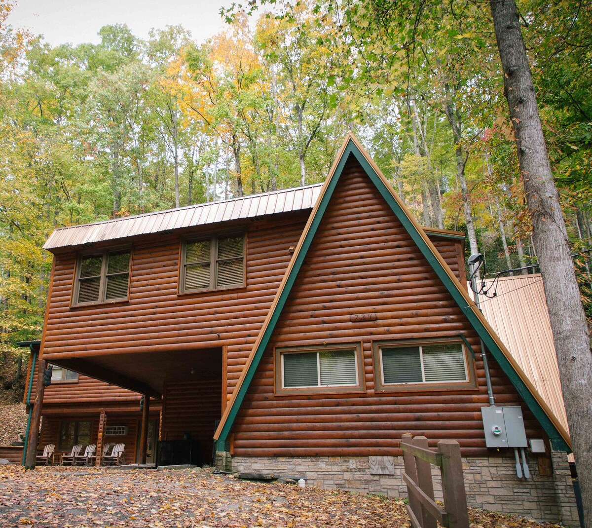 Photo 66 of So many bedrooms! Gatlinburg's best group cabin! Fire pit / hot tub / game room!