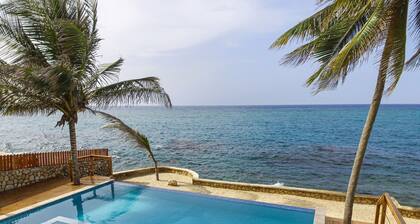 Splashing view of waves