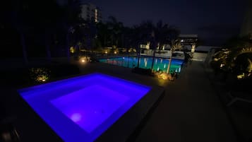 Apartment, 2 Bedrooms, Accessible, Balcony | Pool | Outdoor pool