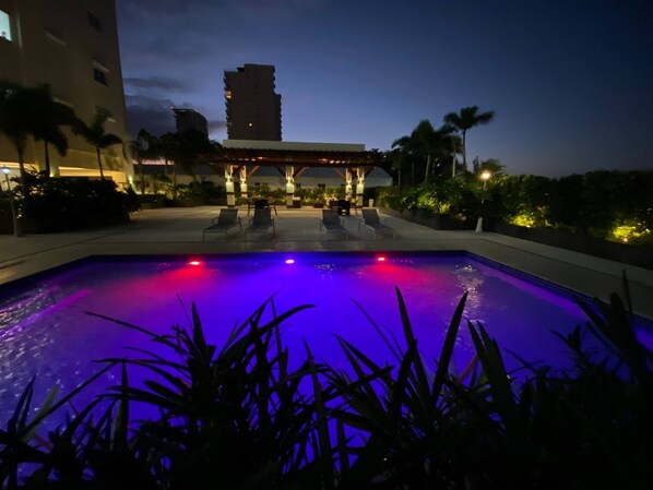 Apartment, 2 Bedrooms, Accessible, Balcony | Pool | Outdoor pool