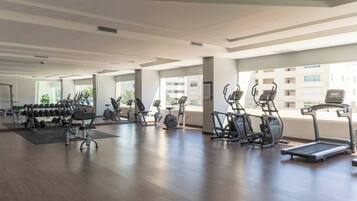 Departamento, 2 habitaciones, con acceso para personas discapacitadas, balcón | Sala de fitness