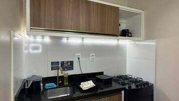 Standard Loft | Private kitchen | Fridge, oven, stovetop, blender