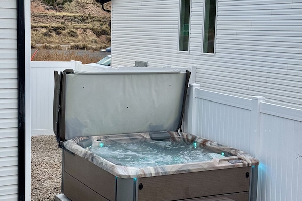 Bain à remous extérieur