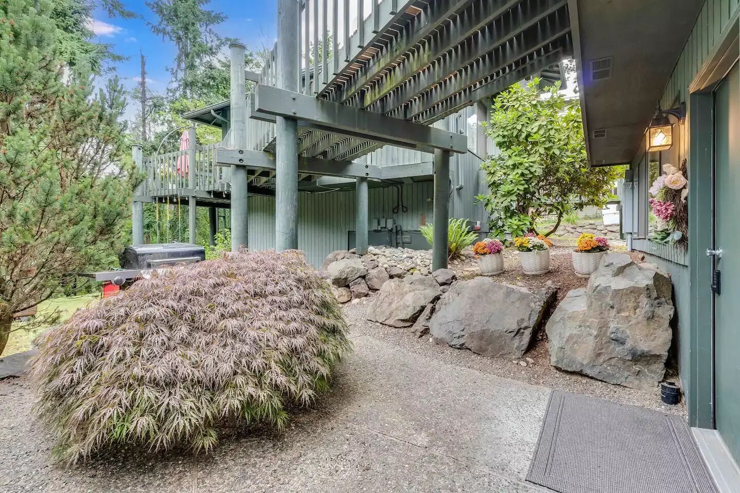 Overnattingsstedets uteområder