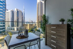 Studio - Premium Studio w Burj Khalifa View (Dubai)