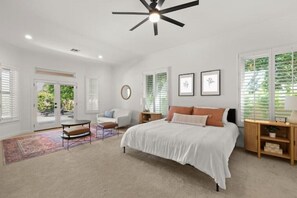 5 soveværelser, skrivebord, strygejern/strygebræt, weekendseng