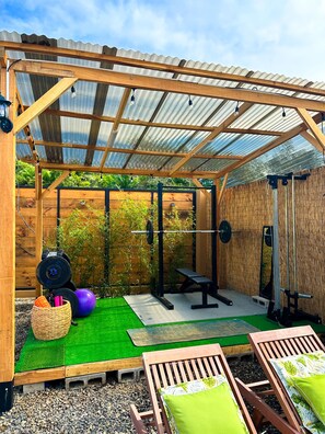 Overnattingsstedets uteområder