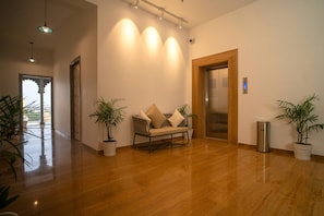 Interior entrance
