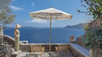 Leilighet – romantic, eget bad, sjøutsikt (Ameli) | Utsikt fra balkong