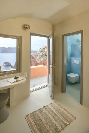 Departamento romántico, baño privado, vista al mar (Anatoli) | Interior
