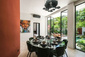 Villa, 4 Bedrooms | Dining room - Villa Terracotta Pererenan (Canggu)