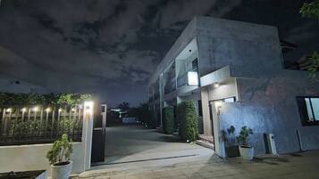 Facciata della struttura