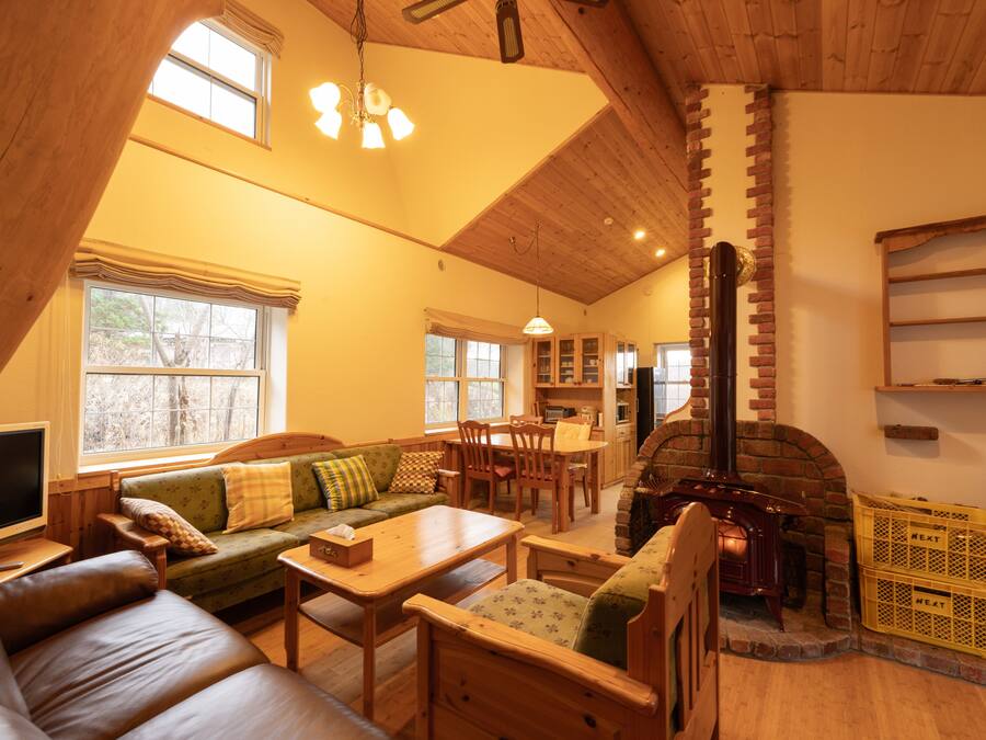 TV a schermo piatto, caminetto, pavimenti riscaldati