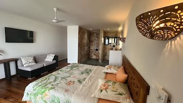 1 habitación, wifi y ropa de cama