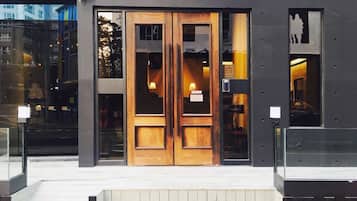 Entrada de la propiedad