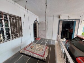 Property grounds - Huge fully furnished 1BHK in centre of the city! (Yewalewadi)