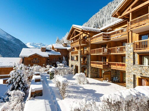 Champagny: Premium Apartment 6 Pers, 54m², WIFI, Parkplatz