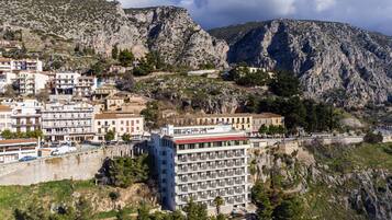 Facciata della struttura