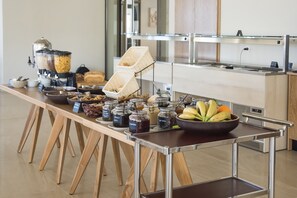 Frokostbuffé er inkludert hver dag