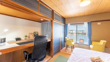 基础公寓 | 2 多间卧室、办公桌、笔记本电脑工作区、免费 WiFi