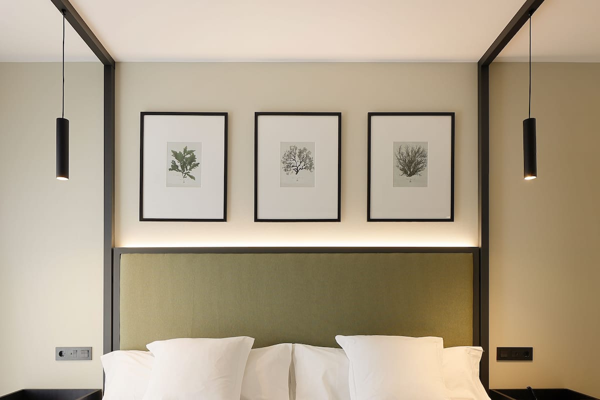 1 chambre, literie de qualité supérieure, matelas mémoire de forme