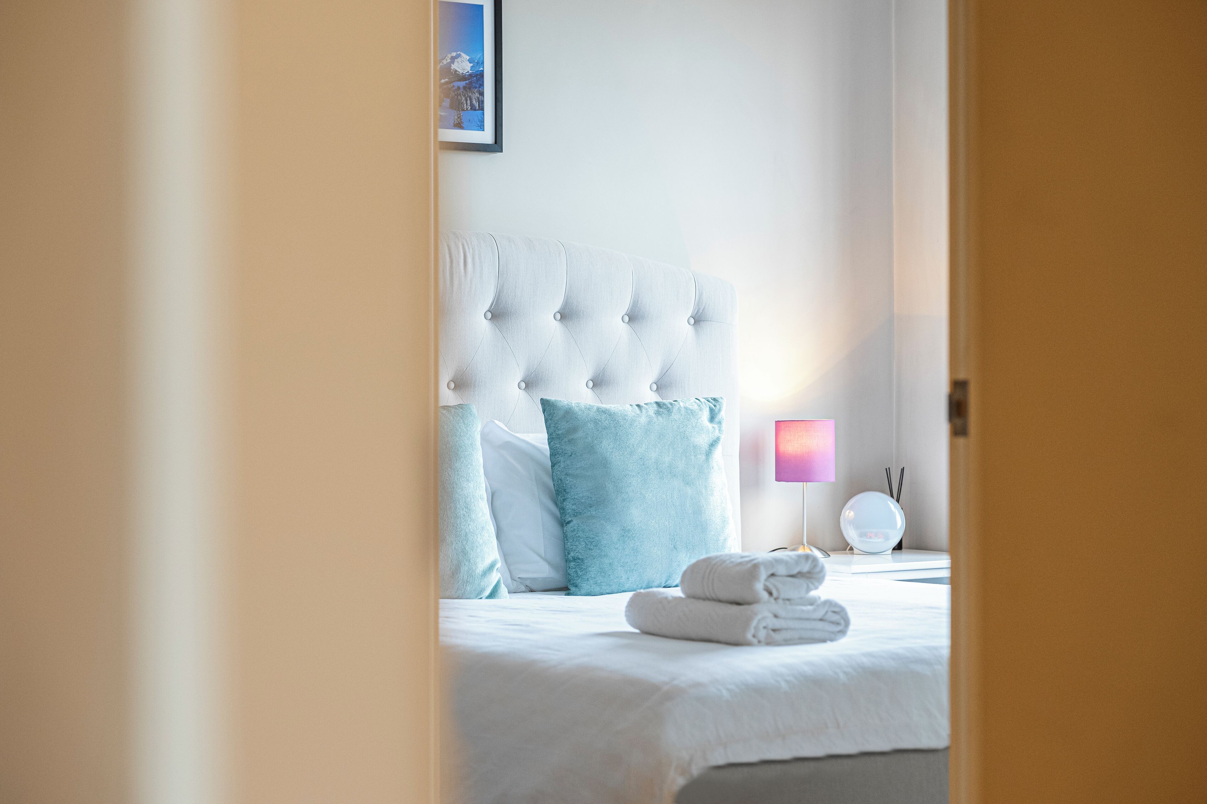 Apartment (1 Bedroom) | 1 Schlafzimmer, Bügeleisen/Bügelbrett, kostenloses WLAN, Bettwäsche