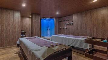Espace de soins pour les couples, sauna, hammam, soins corporels